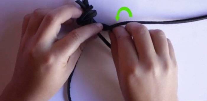 tutorial de como hacer collares de cuero 14